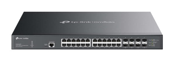 TP-LINK Omada SX3832MPP V1 - Switch - L2+ - managed - 24 x 100/1000/2.5G/5G/10GBase-T (PoE++)