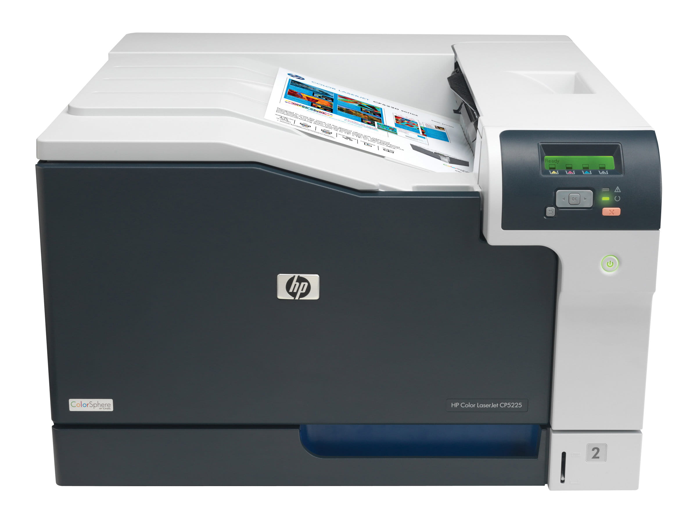 HP Color LaserJet Professional CP5225 - Drucker - Farbe - Laser - A3 - 600 dpi - bis zu 20 Seiten/Min. (einfarbig)/