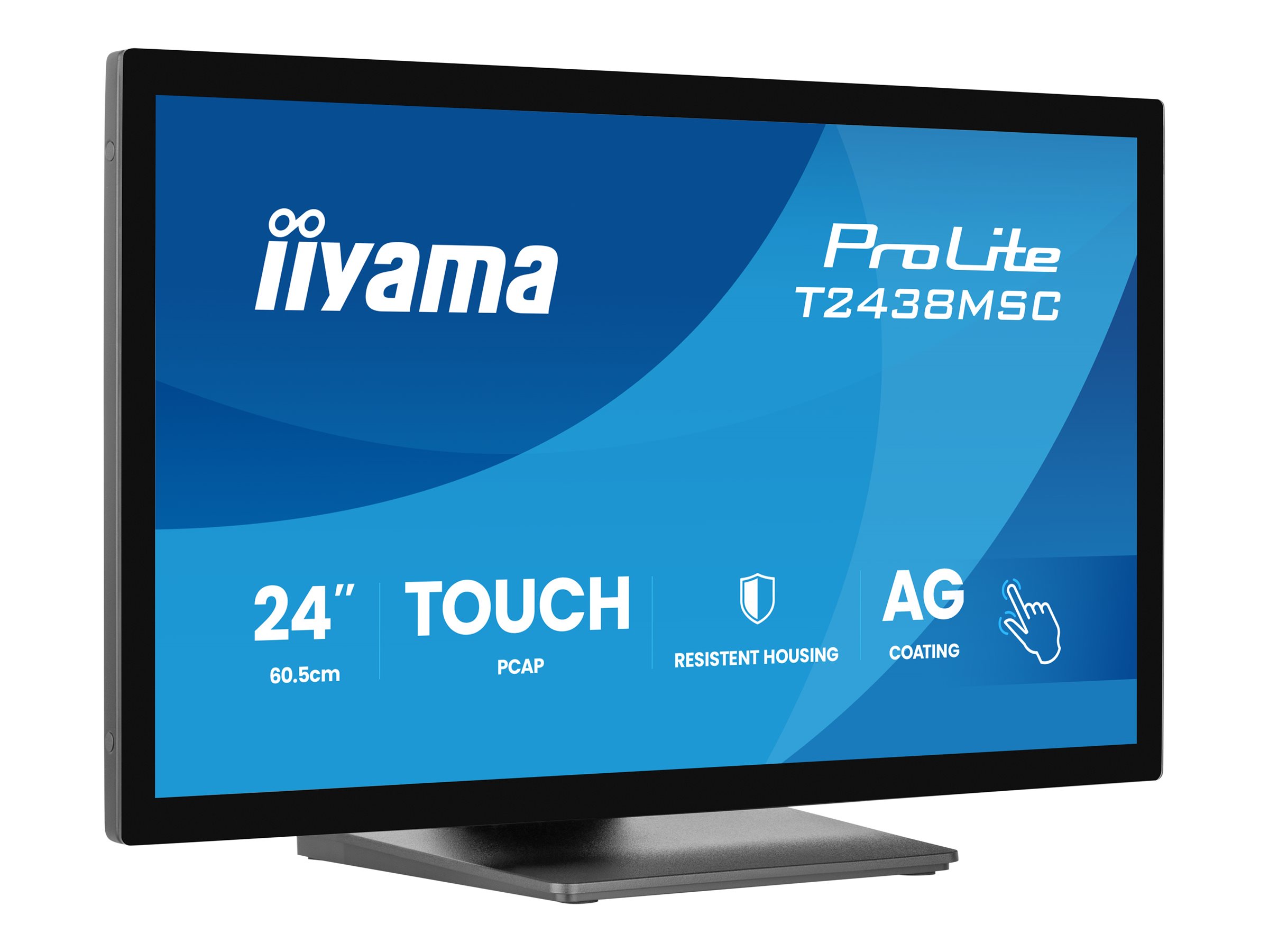 Iiyama ProLite T2438MSC-B2 - LED-Monitor - 61 cm (24")