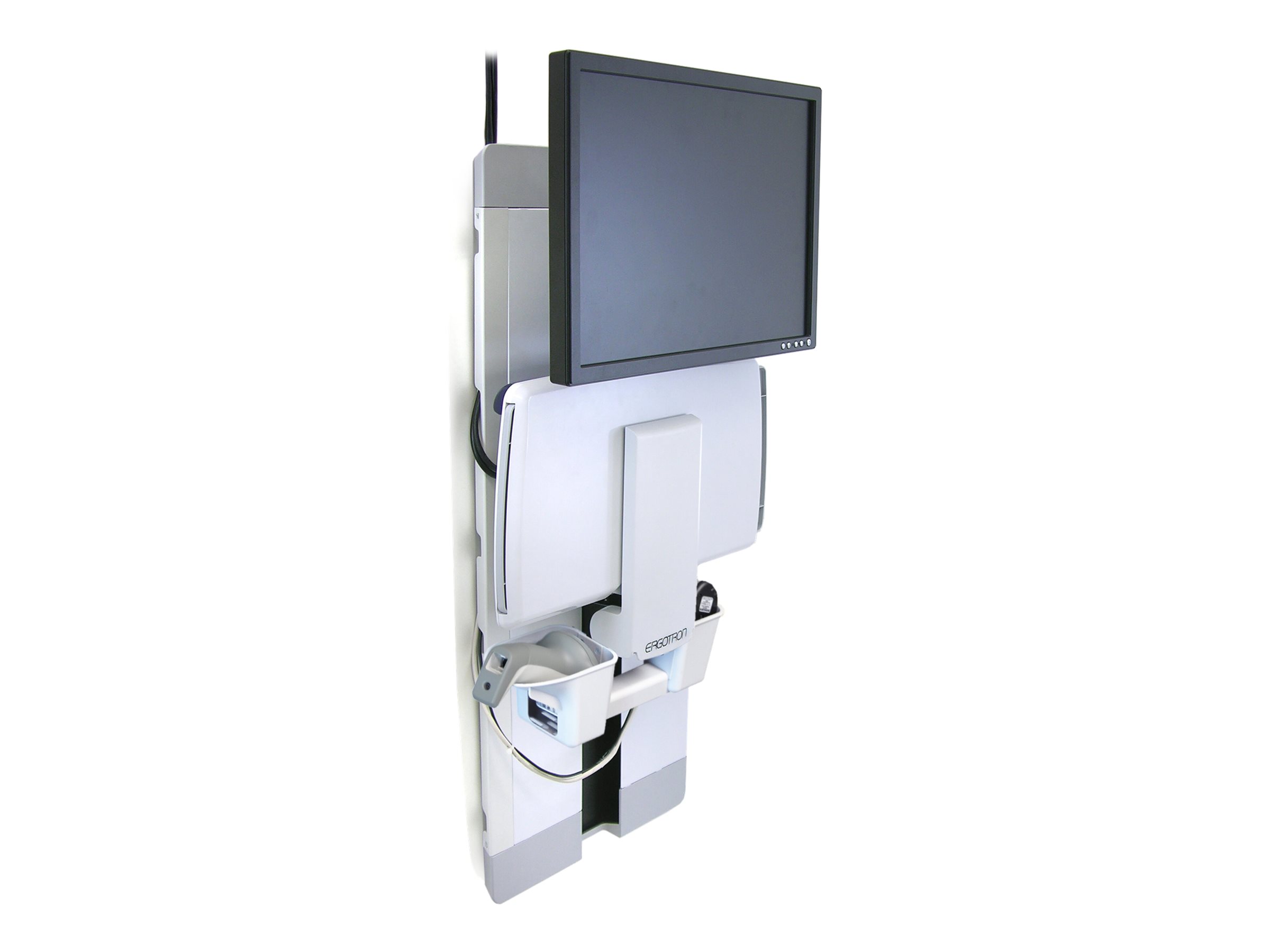Ergotron Befestigungskit (Tastaturablage, Handgelenkkissen, Maushalterung, vertikale Verstellschiene) - für LCD-Display / PC-Ausrüstung - Patientenzimmer - Stahl - weiß - Bildschirmgröße: bis zu 61 cm (bis zu 24 Zoll) Ergotron Befestigungskit (Tastaturablage, Handgelenkkissen, Maushalterung, vertikale Verstellschiene) - für LCD-Display / PC-Ausrüstung - Patientenzimmer - Stahl - weiß - Bildschirmgröße: bis zu 61 cm (bis zu 24 Zoll)