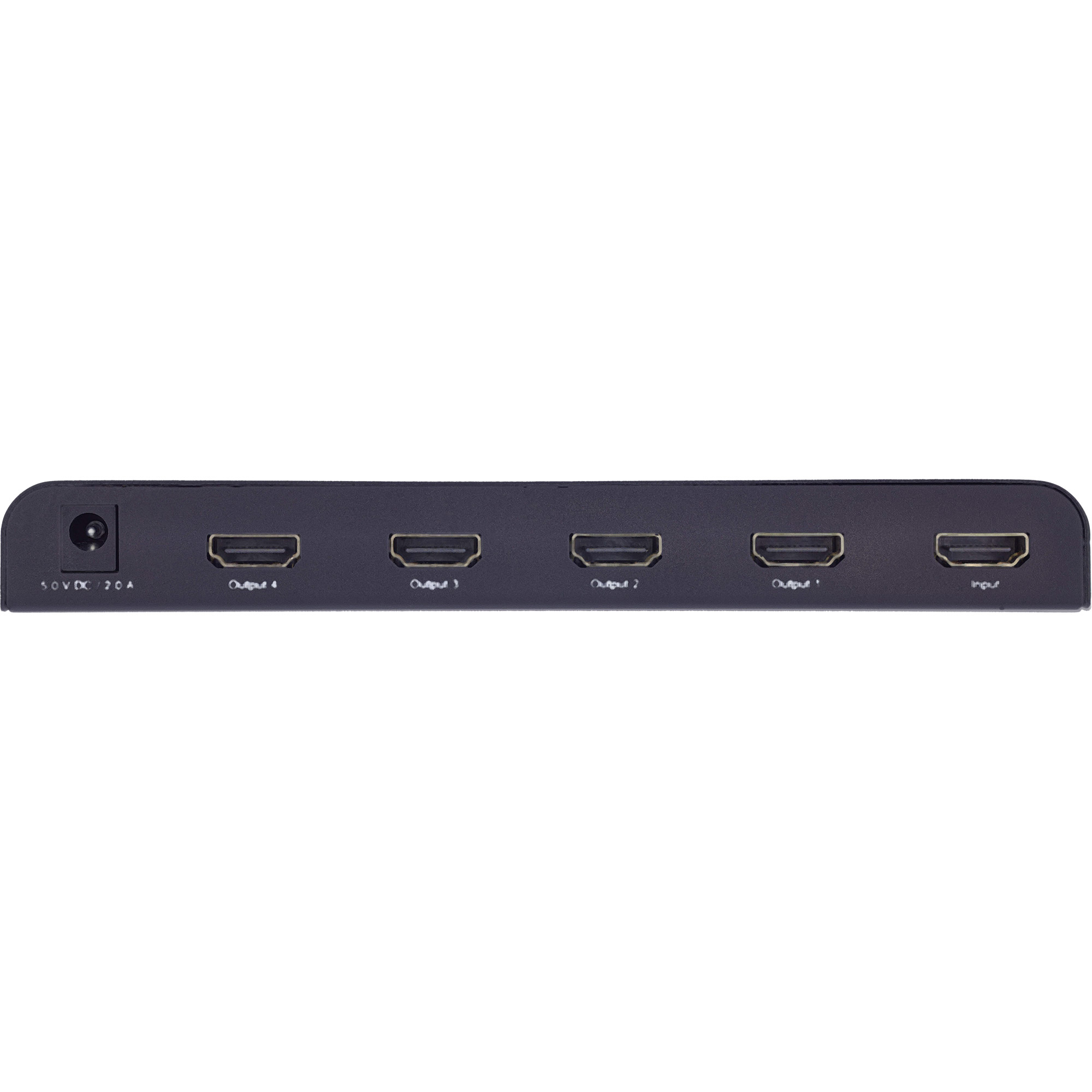 InLine HDMI Splitter/Verteiler - 4-fach - 4K2K@60Hz kompatibel