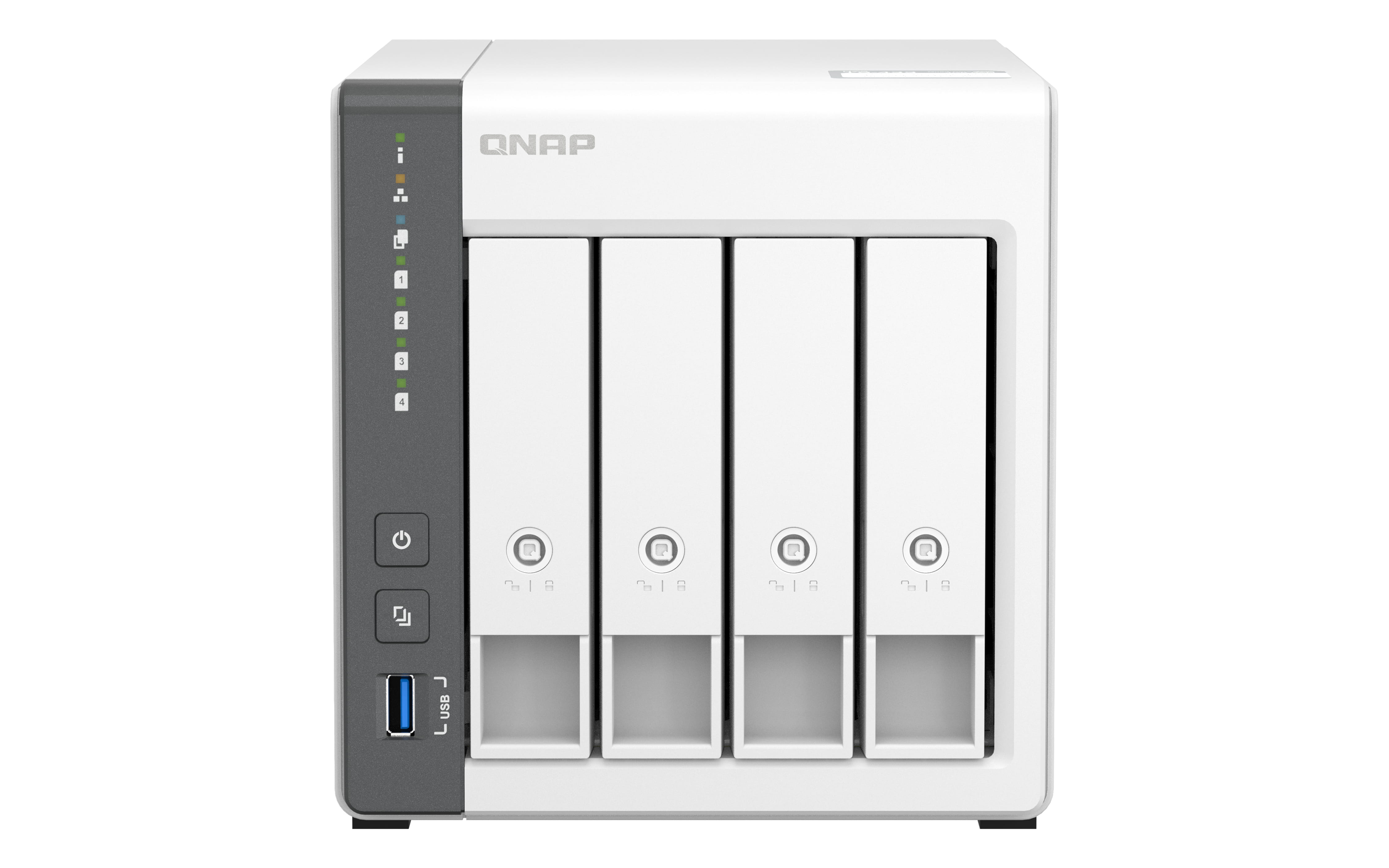 QNAP TS-433 - NAS-Server - 4 Schächte - SATA