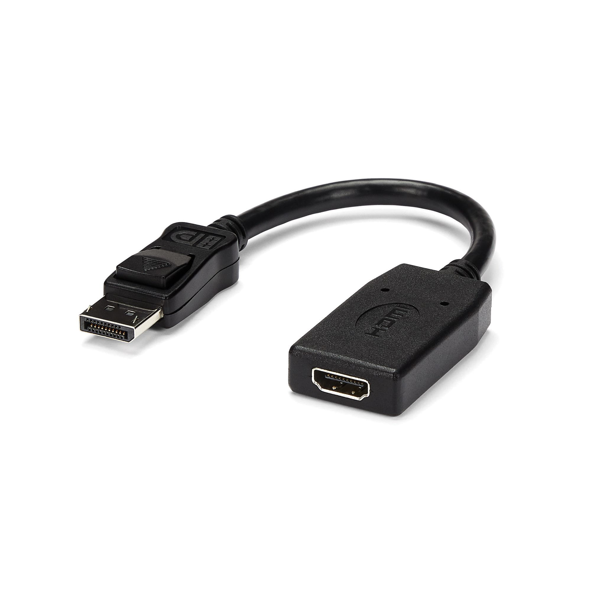 StarTech.com DisplayPort auf HDMI Video Adapter / Konverter - DP zu HDMI mit bis zu 1920x1200 - DP / HDMI Länge 24cm (Stecker/Buchse)