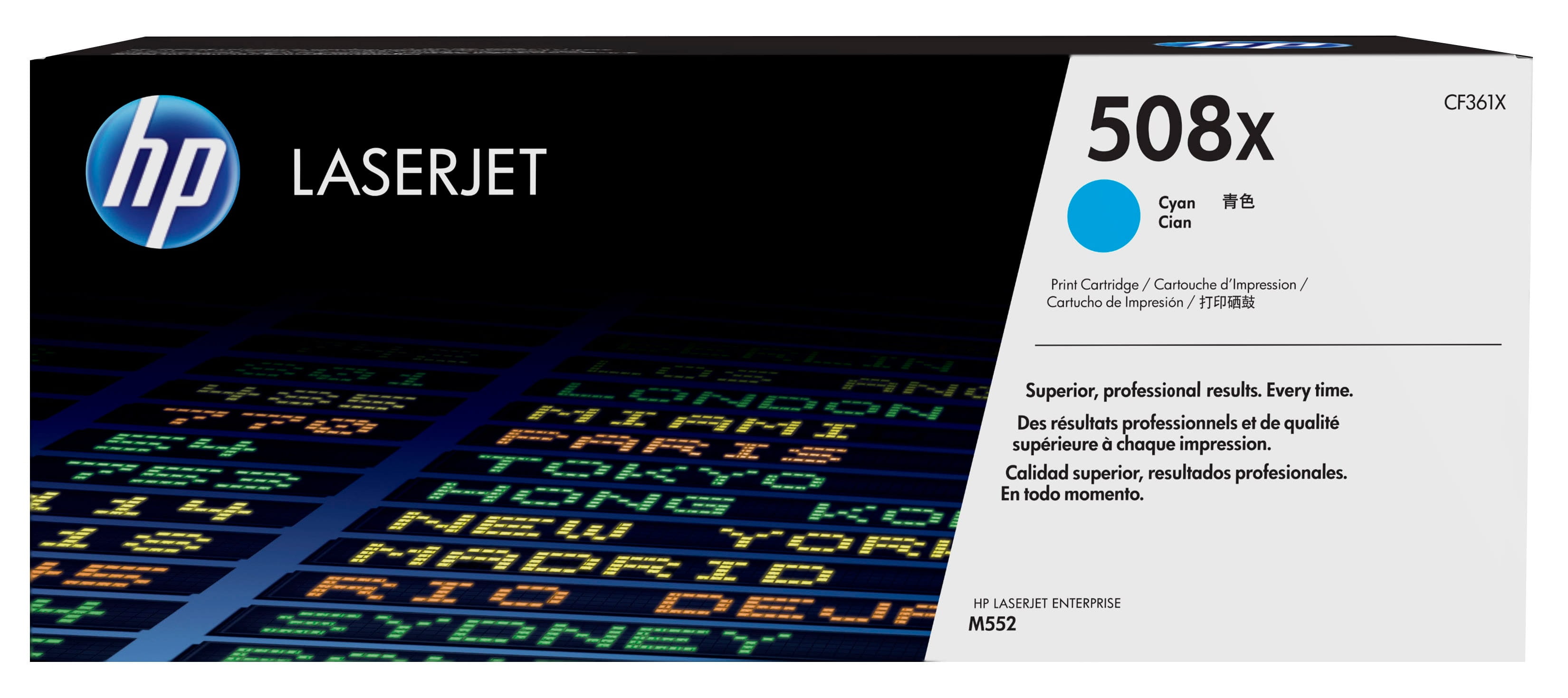 HP 508X - Hohe Ergiebigkeit - Cyan - original - LaserJet - Tonerpatrone (CF361X)