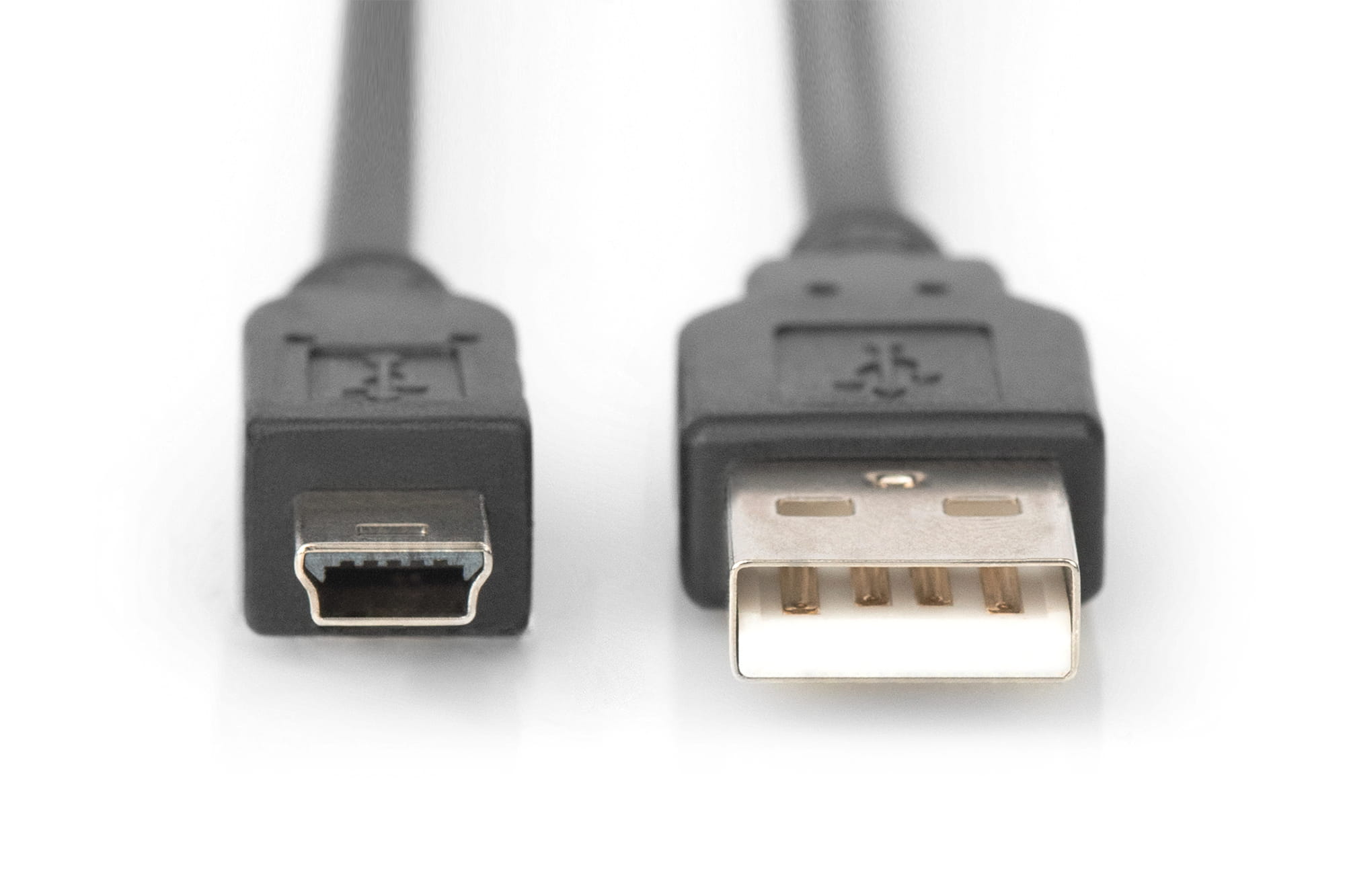 DIGITUS USB-A  Mini-B Anschlusskabel, 1,8m