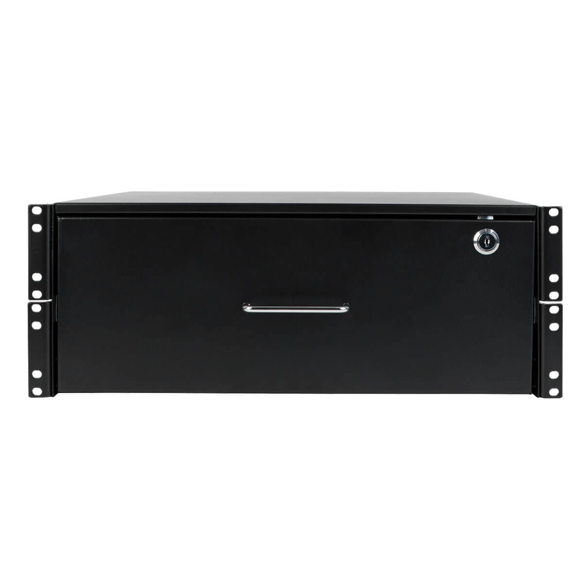 Tripp Eaton Tripp Lite Series 4U Locking Rackmount Storage Drawer Rack Enclosures/ Open Frame - Rack Storage Drawer - Schwarz - 4U - 48.3 cm (19")