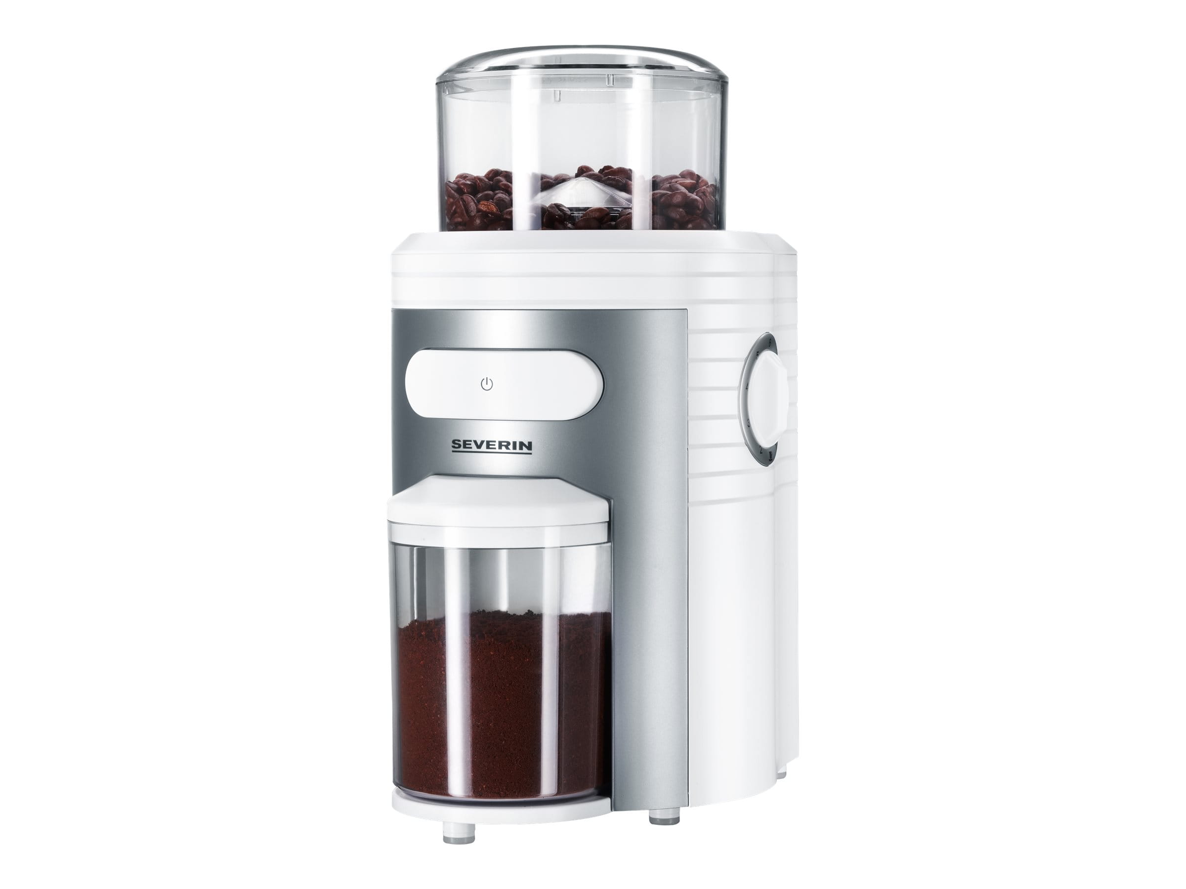 SEVERIN KM 3873 - Kaffeemühle - 150 W - Weiß/Silber