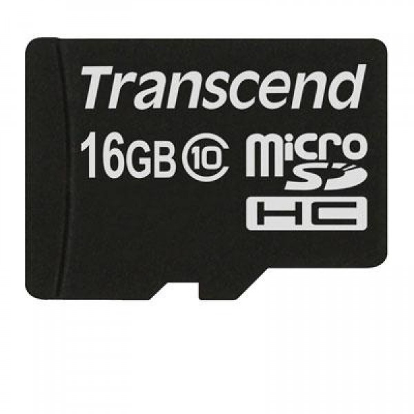 Transcend Flash-Speicherkarte - 16 GB - Class 10