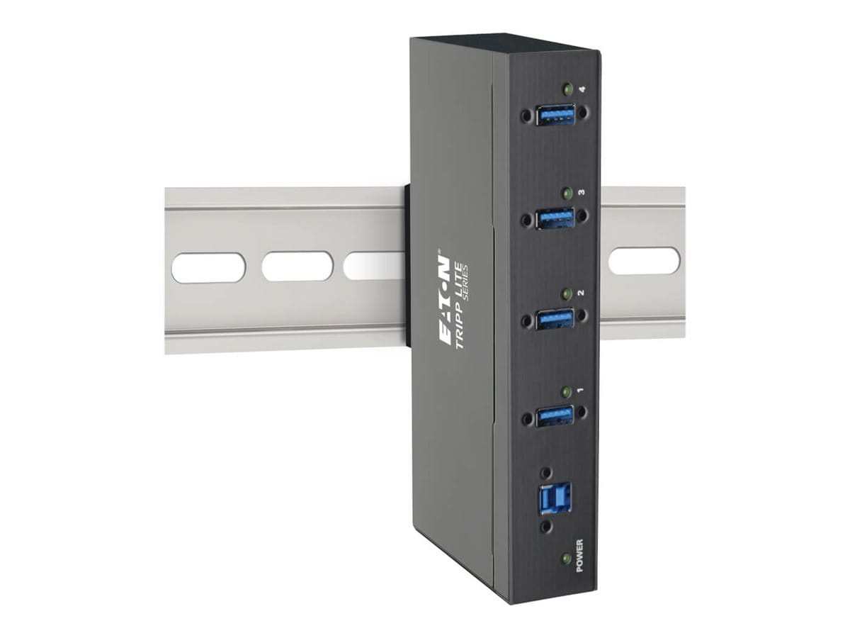 Tripp Eaton Tripp Lite series 4-Port Rugged Industrial USB 3.0 SuperSpeed Hub