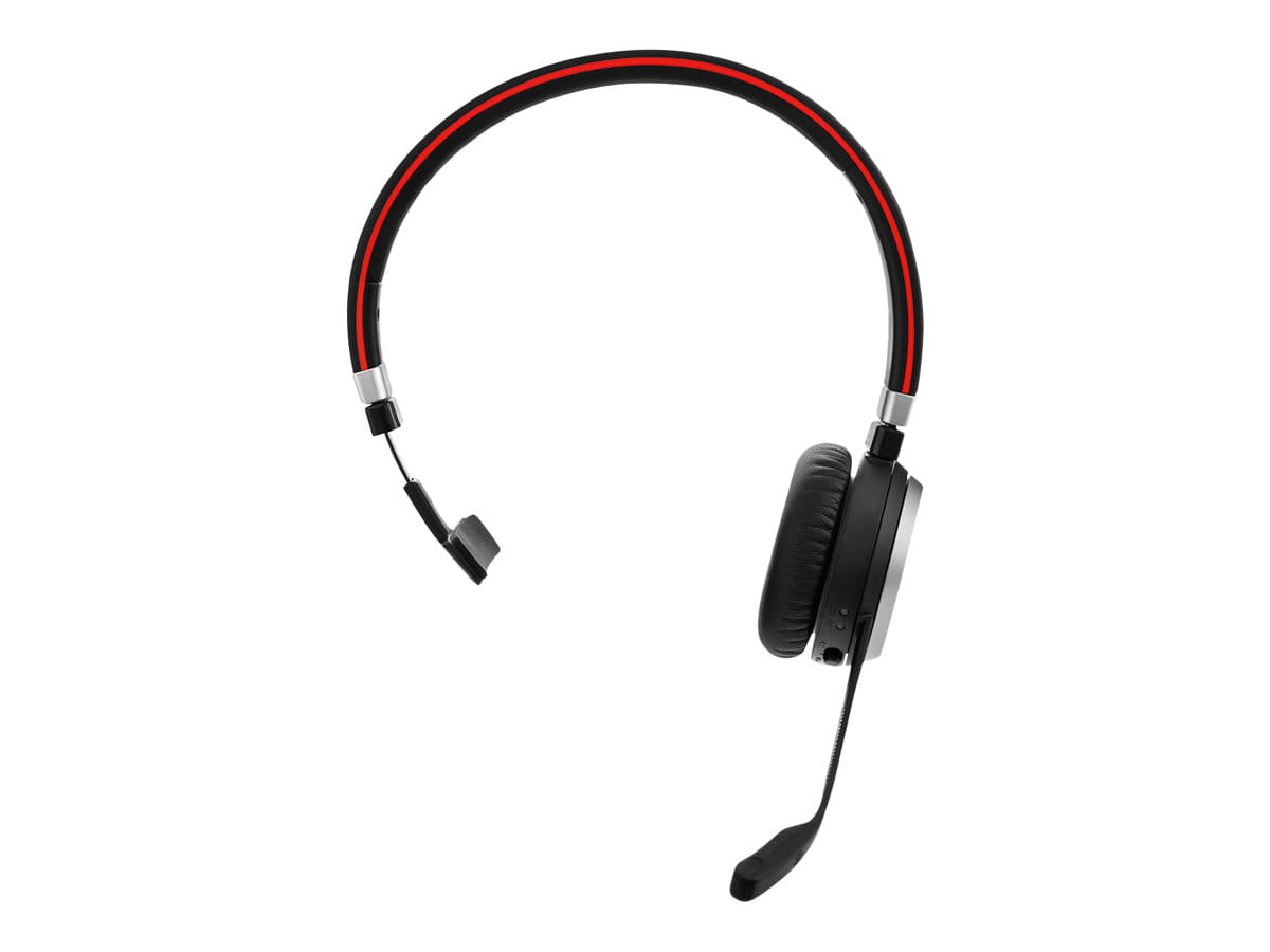 Jabra Evolve 65+ UC mono - Headset - On-Ear
