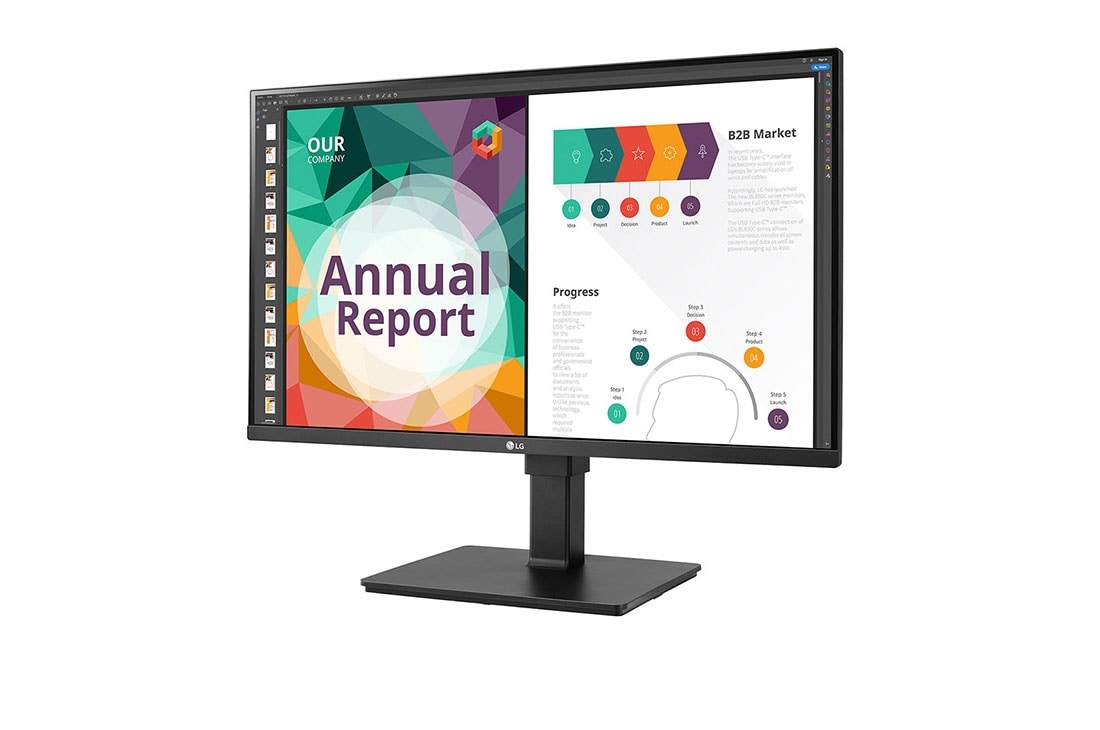 LG 32BN67UP-B, 80 cm (31.5"), 3840 x 2160 Pixel, 4K Ultra HD, LED, 5 ms, Schwarz