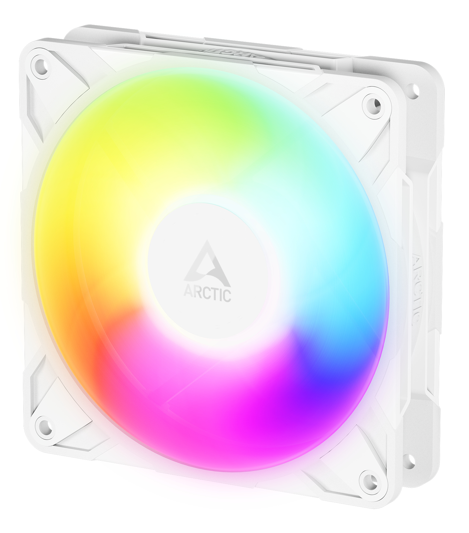 Arctic Pro Reverse A-RGB - Gehäuselüfter - 120 mm - weiß (Packung mit 3)