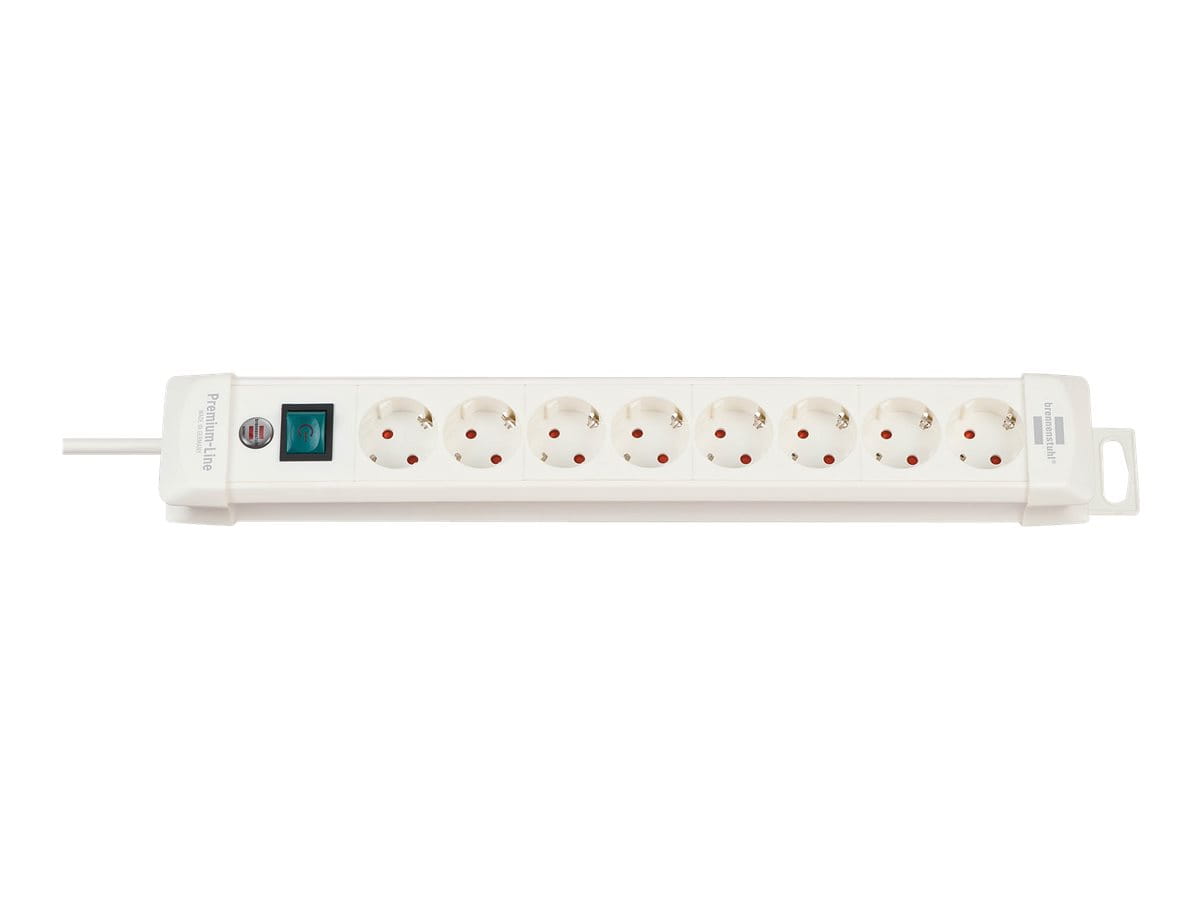 Brennenstuhl Premium-Line extension socket H05VV-F 3G1,5 - Steckdosenleiste - Eingabe, Eingang Stromversorgung - Ausgangsanschlüsse: 8 (Stromversorgung)