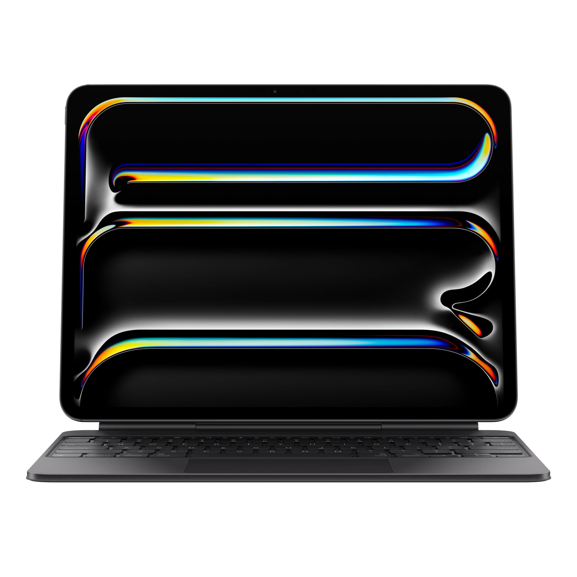 Apple Magic Keyboard - Tastatur und Foliohülle - mit Trackpad - hinterleuchtet - Apple Smart connector - QWERTZ - Deutsch - Schwarz - für 13-inch iPad Pro (M4)