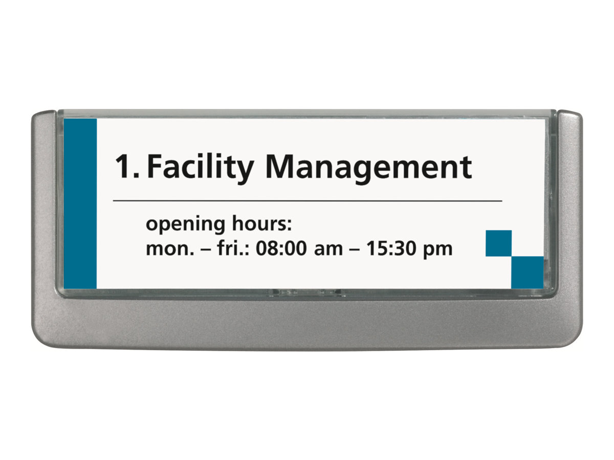 Durable CLICK SIGN - Schildhalterung - Türbefestigung