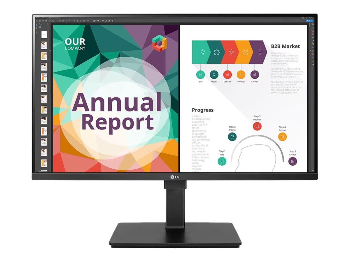 LG 32BN67UP-B, 80 cm (31.5"), 3840 x 2160 Pixel, 4K Ultra HD, LED, 5 ms, Schwarz