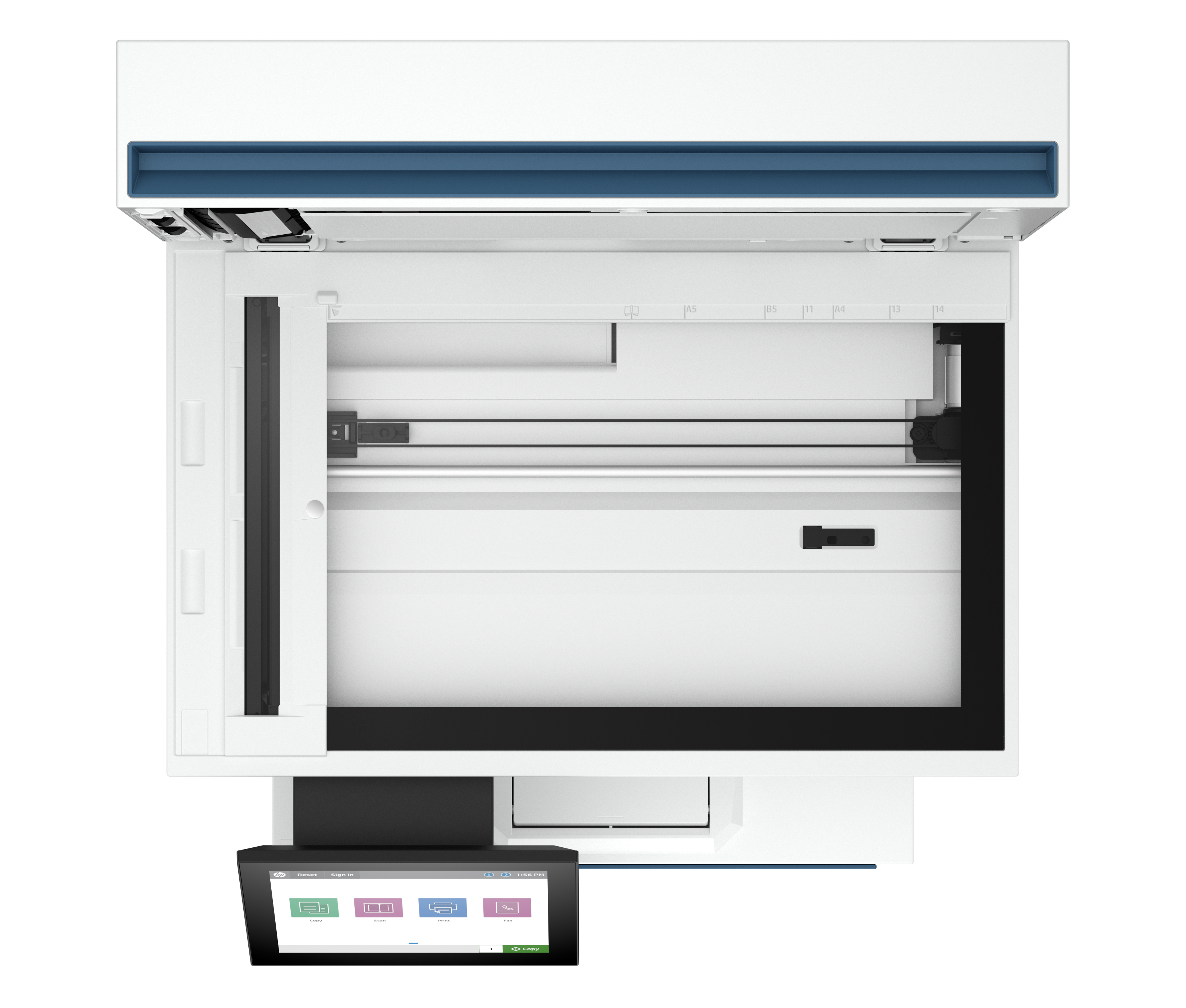 HP LaserJet Enterprise MFP 6600dn - Multifunktionsdrucker - s/w - Laser - Legal (216 x 356 mm)