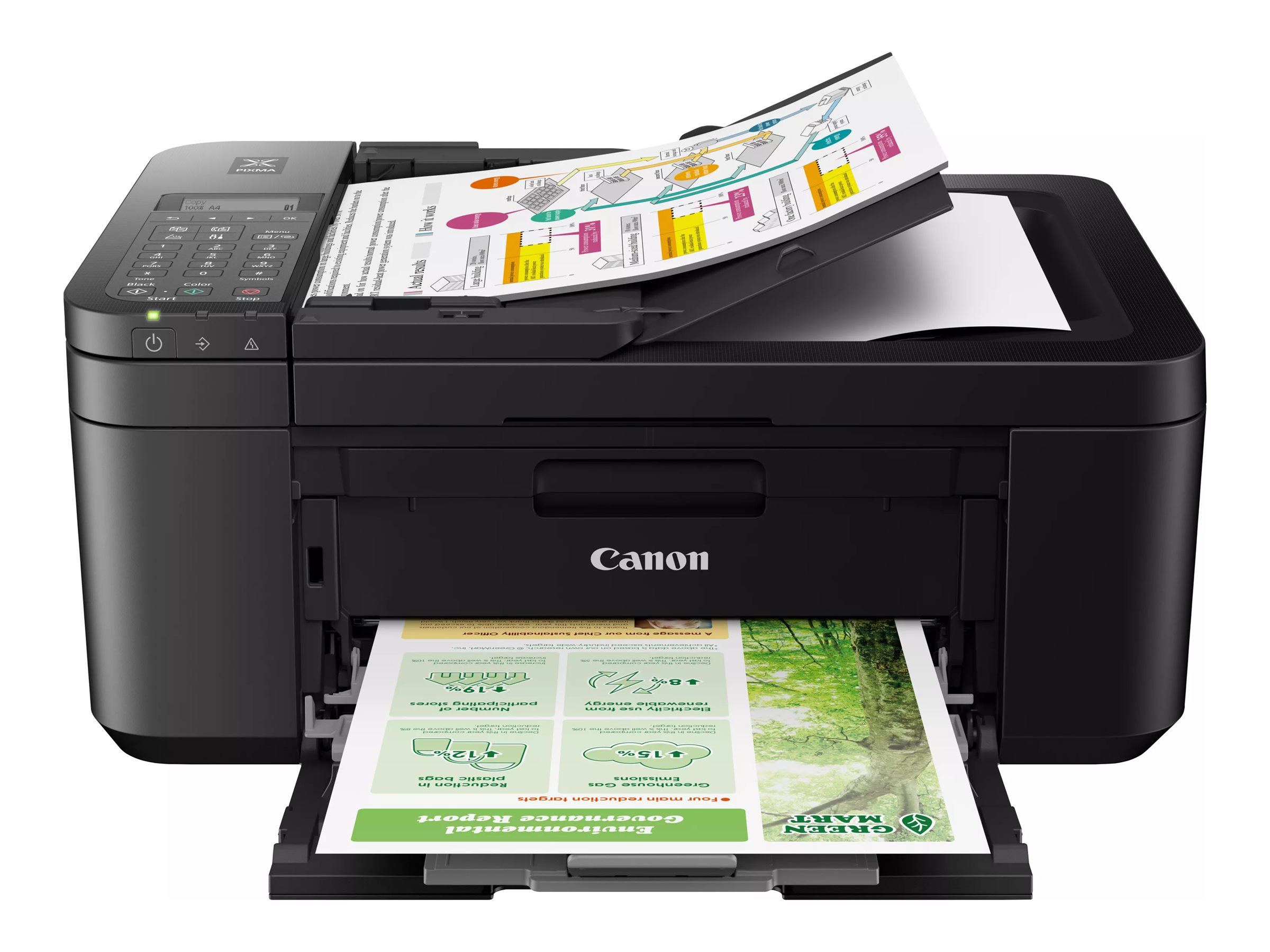 Canon PIXMA TR4750i - Multifunktionsdrucker - Farbe - Tintenstrahl - A4 (210 x 297 mm)