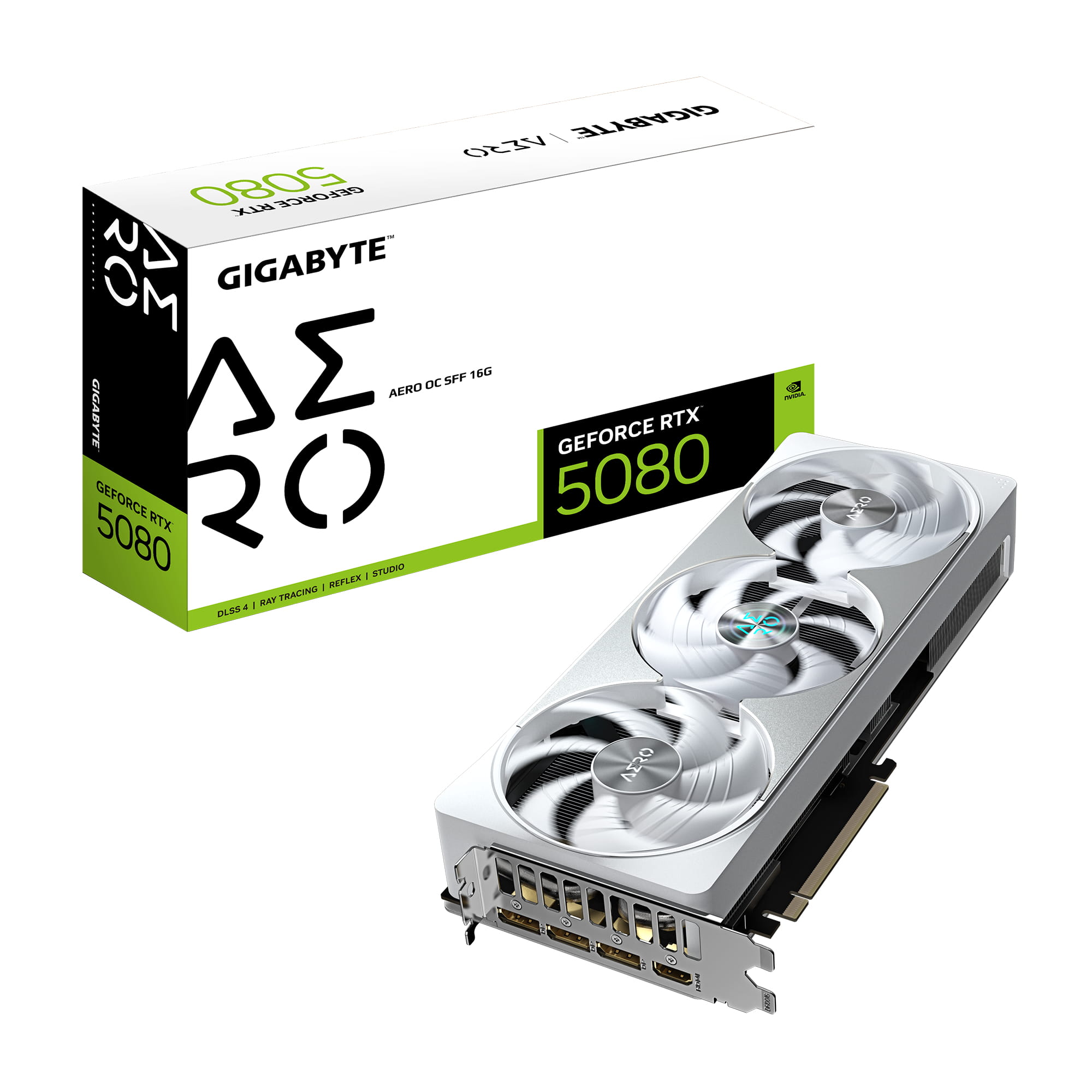 Gigabyte GeForce RTX 5080 AERO OC SFF 16G - Grafikkarte