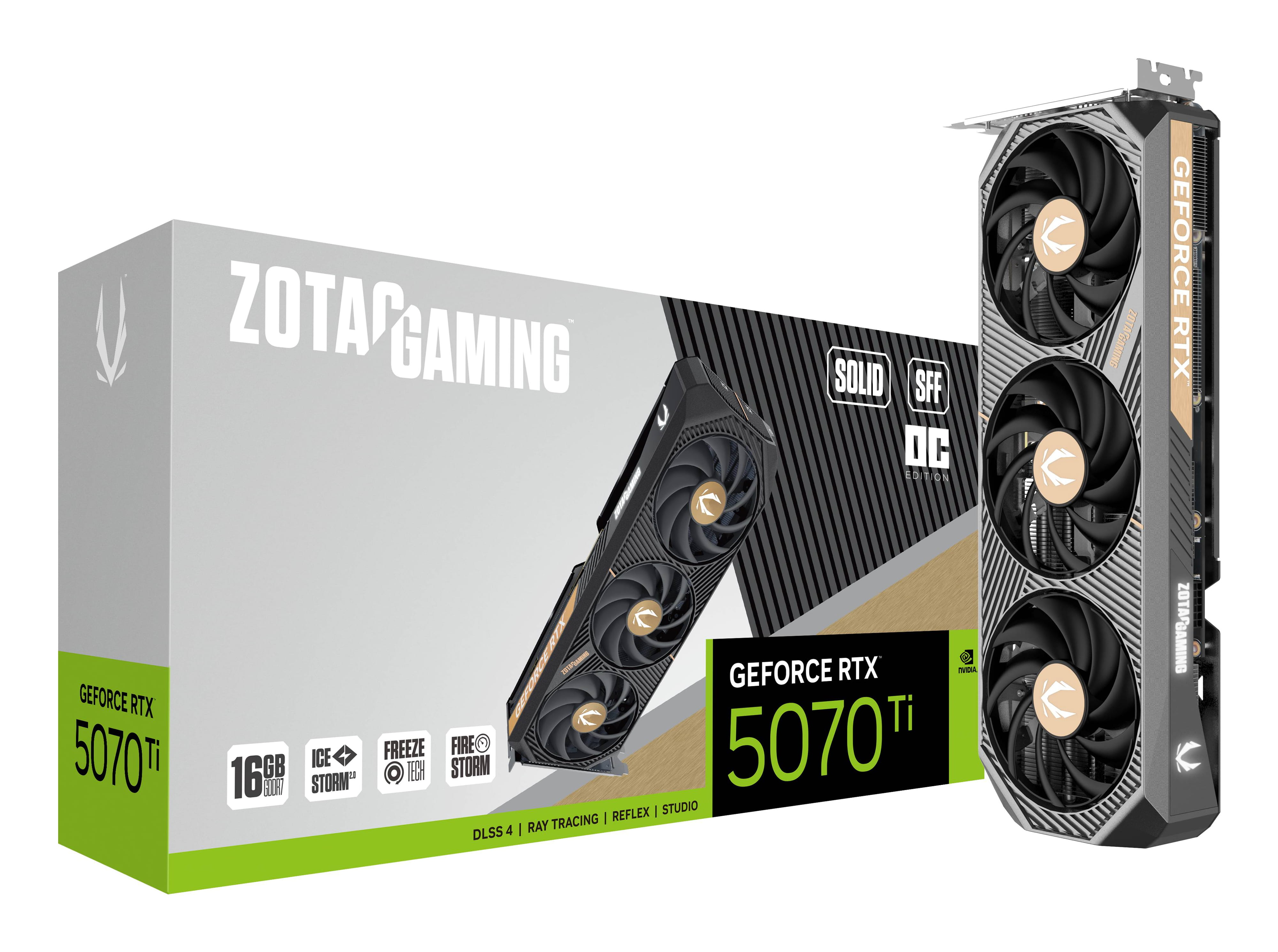 ZOTAC GAMING GeForce RTX 5070 Ti SOLID SFF - OC Edition
