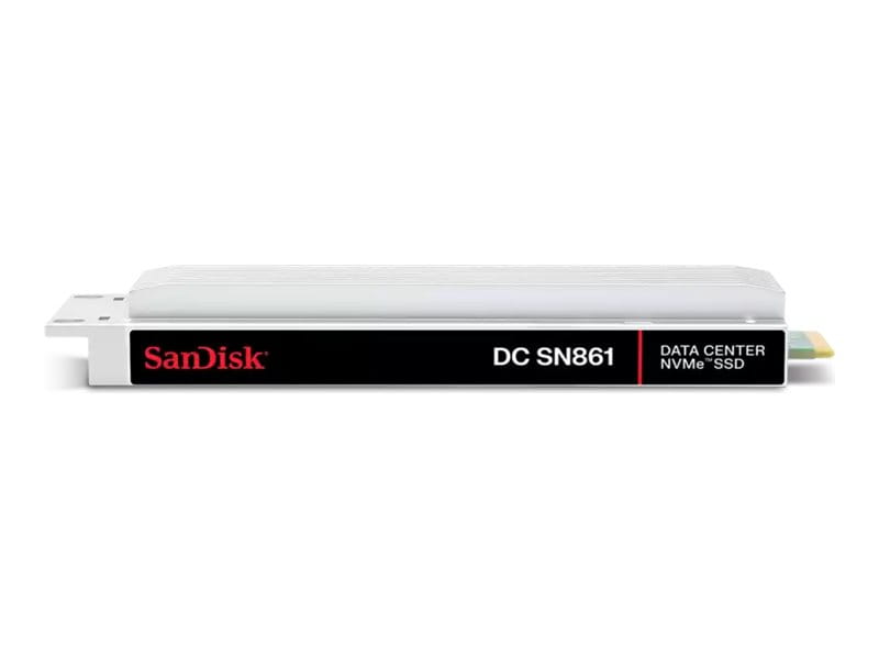 SanDisk DC SN861 - SSD - Enterprise - verschlüsselt - 7.68 TB - intern - E1.S 15mm (E1.S 15mm)