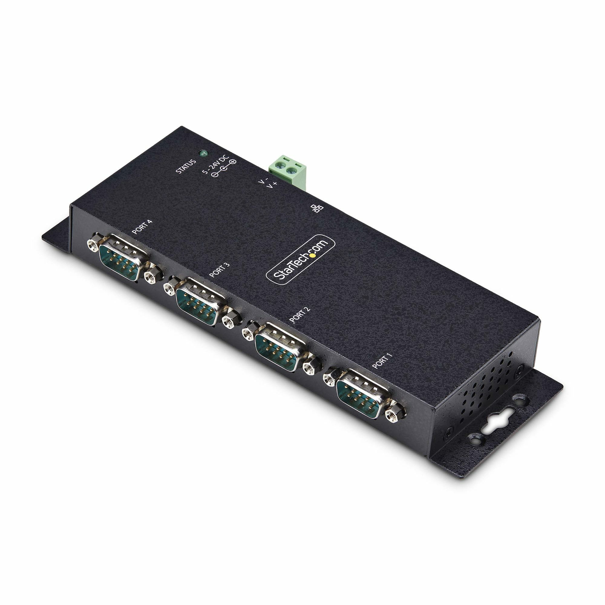 StarTech.com 4P Serial to Ethernet Adapter, IP