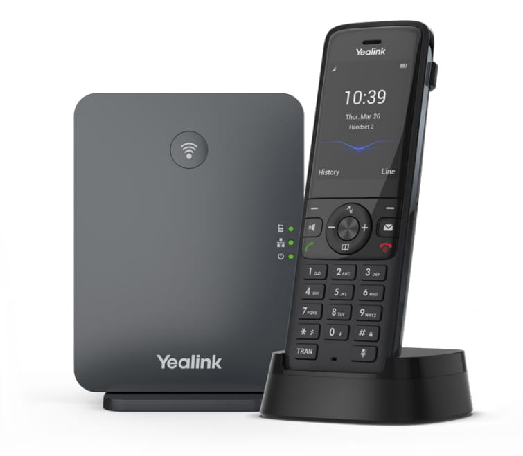 Yealink W78P - Schnurloses VoIP-Telefon - mit
