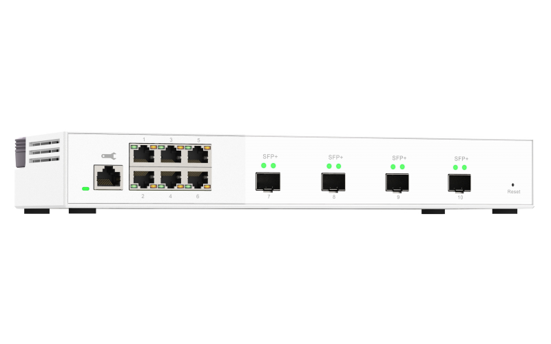 QNAP QSW-M2106-4S - Switch - managed - 6 x 2.5GBase-T