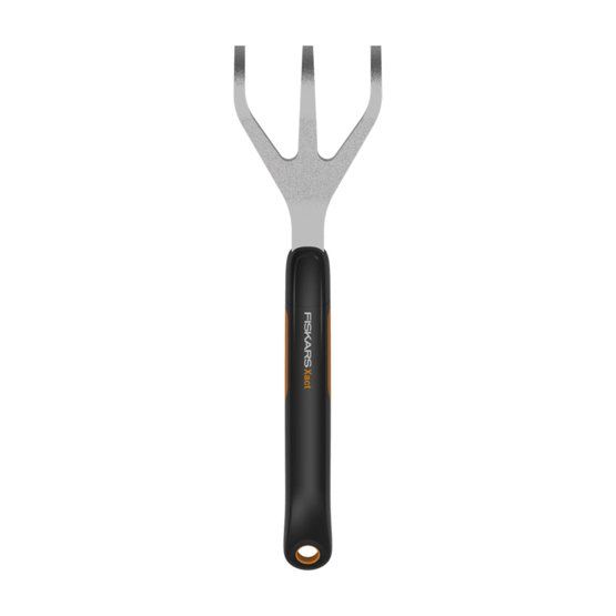 Fiskars Xact, Handkultivator, Edelstahl, Schwarz, Edelstahl, 92 mm, 323 mm, 62 mm