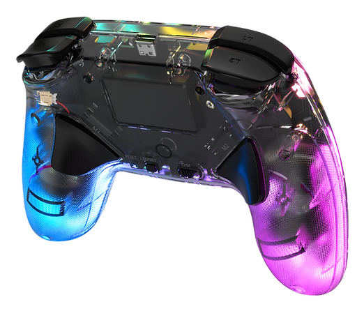 DragonShock Orion Glow, Gamepad, Nintendo Switch, Schaltfläche Zurück, D-Pad, Home button, Reset-Taste, Turbo-Taste, Analog / Digital, Mehrfarbig, Kabellos