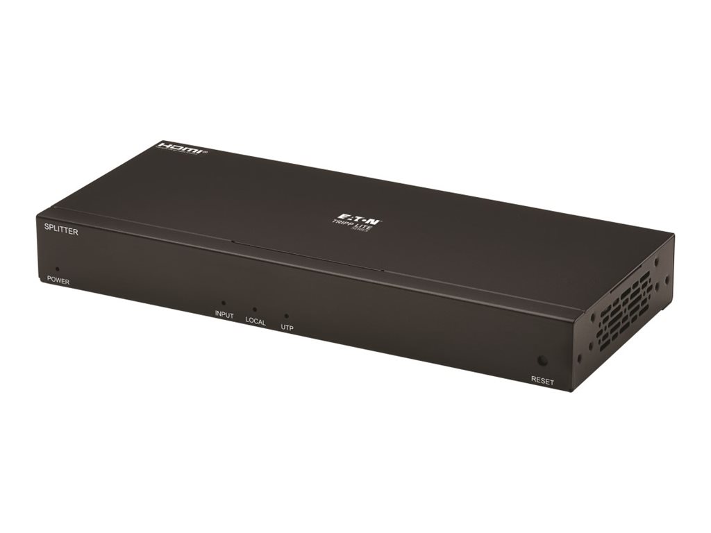 Tripp Eaton Tripp Lite Series HDMI over Cat6 Extender Kit, 4-Port Splitter/3x Pigtail Receivers - 4K 60 Hz, HDR, 4:4:4, PoC, 230 ft. (70.1 m)