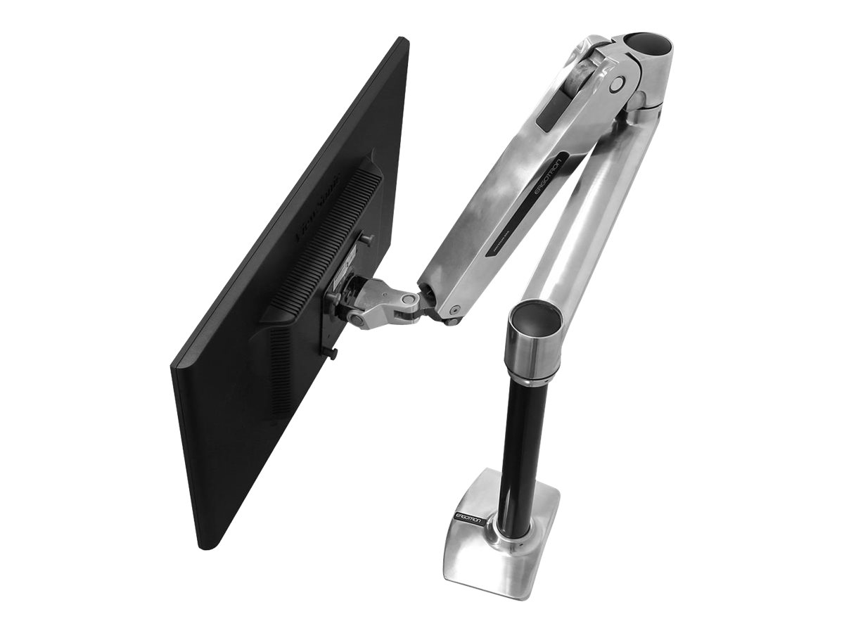 Ergotron LX - Befestigungskit (Verlängerungsarm, Stange, VESA-Adapter, Steh-Sitz-Arm, Tisch-Klemme, Befestigung für Kabeldurchgang) - für LCD-Display - Aluminium - Polished Aluminum - Bildschirmgröße: bis zu 106,7 cm (bis zu 42 Zoll) Ergotron LX - Befestigungskit (Verlängerungsarm, Stange, VESA-Adapter, Steh-Sitz-Arm, Tisch-Klemme, Befestigung für Kabeldurchgang) - für LCD-Display - Aluminium - Polished Aluminum - Bildschirmgröße: bis zu 106,7 cm (bis zu 42 Zoll)