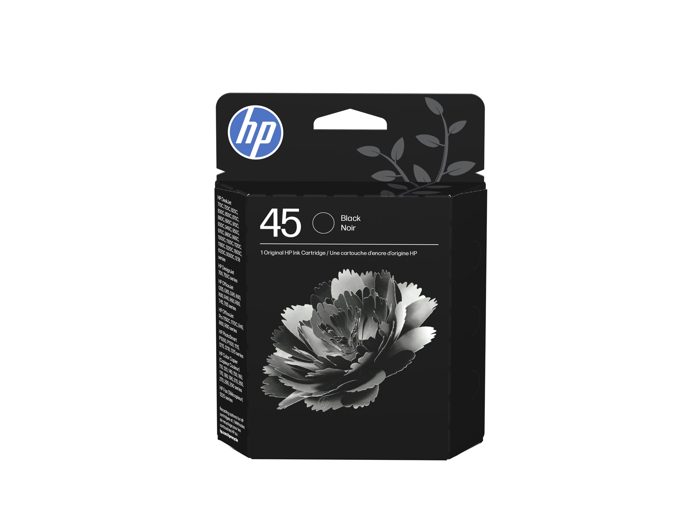 HP 45 Large - 42 ml - Groß - Schwarz - original