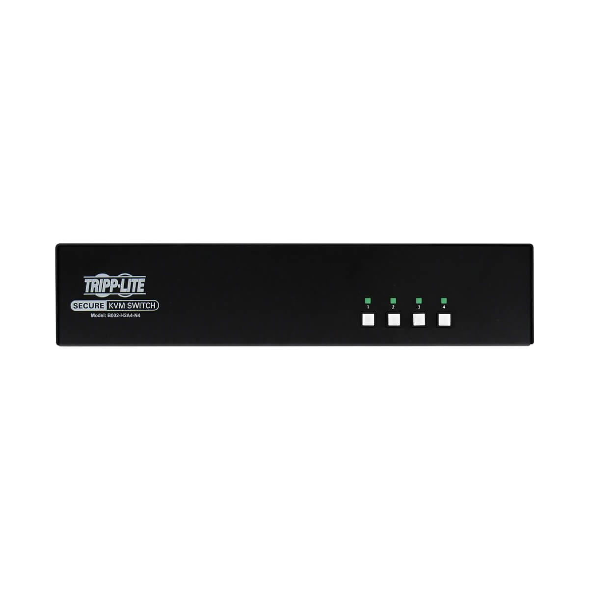 Tripp Secure KVM Switch, 4-Port, Dual Head, HDMI to HDMI, 4K, NIAP PP4.0, Audio, TAA