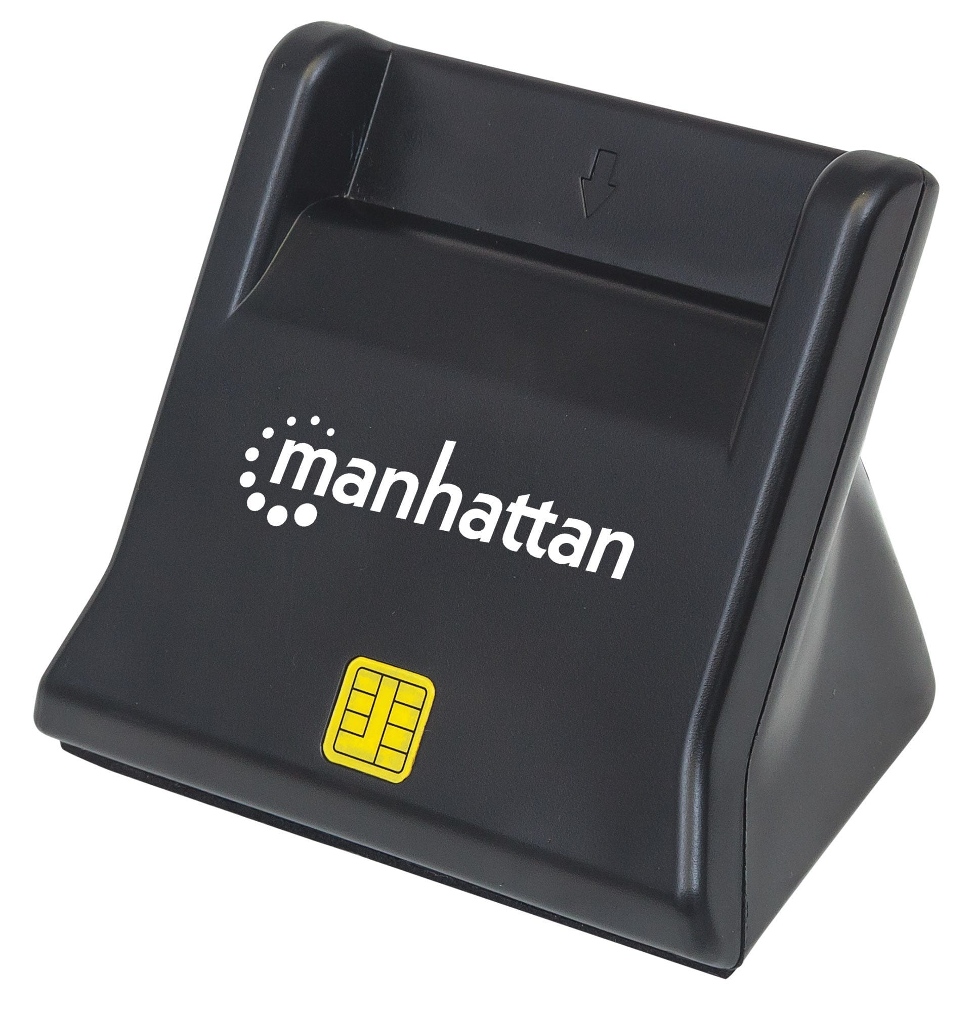Manhattan USB-A Smart/SIM Card Reader, 480 Mbps (USB 2.0)