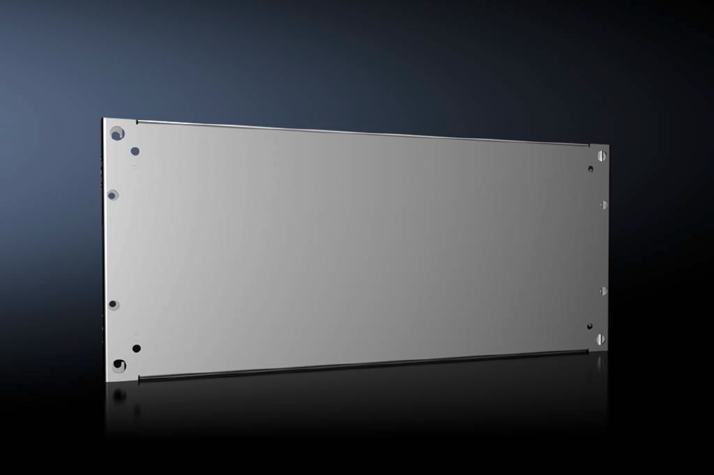 Rittal 8617.560, Montageplatte, Grau, Galvanisiertes Stahl, 700 mm, 300 mm, 2,5 mm