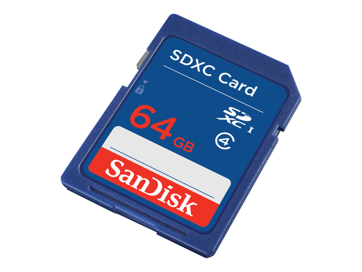 SanDisk Flash-Speicherkarte - 64 GB - Class 4