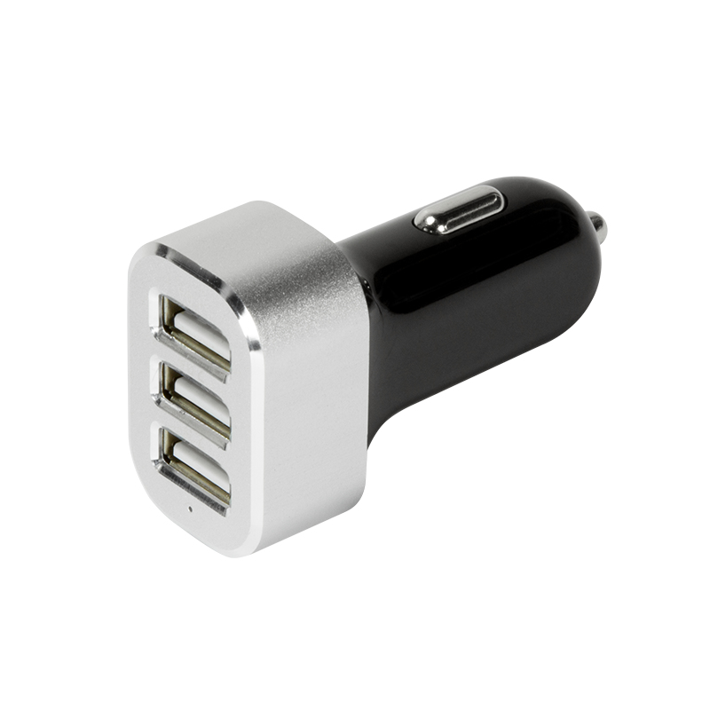LogiLink USB Universal Charger - Auto-Netzteil - 5.1 A - 3 Ausgabeanschlussstellen (USB)