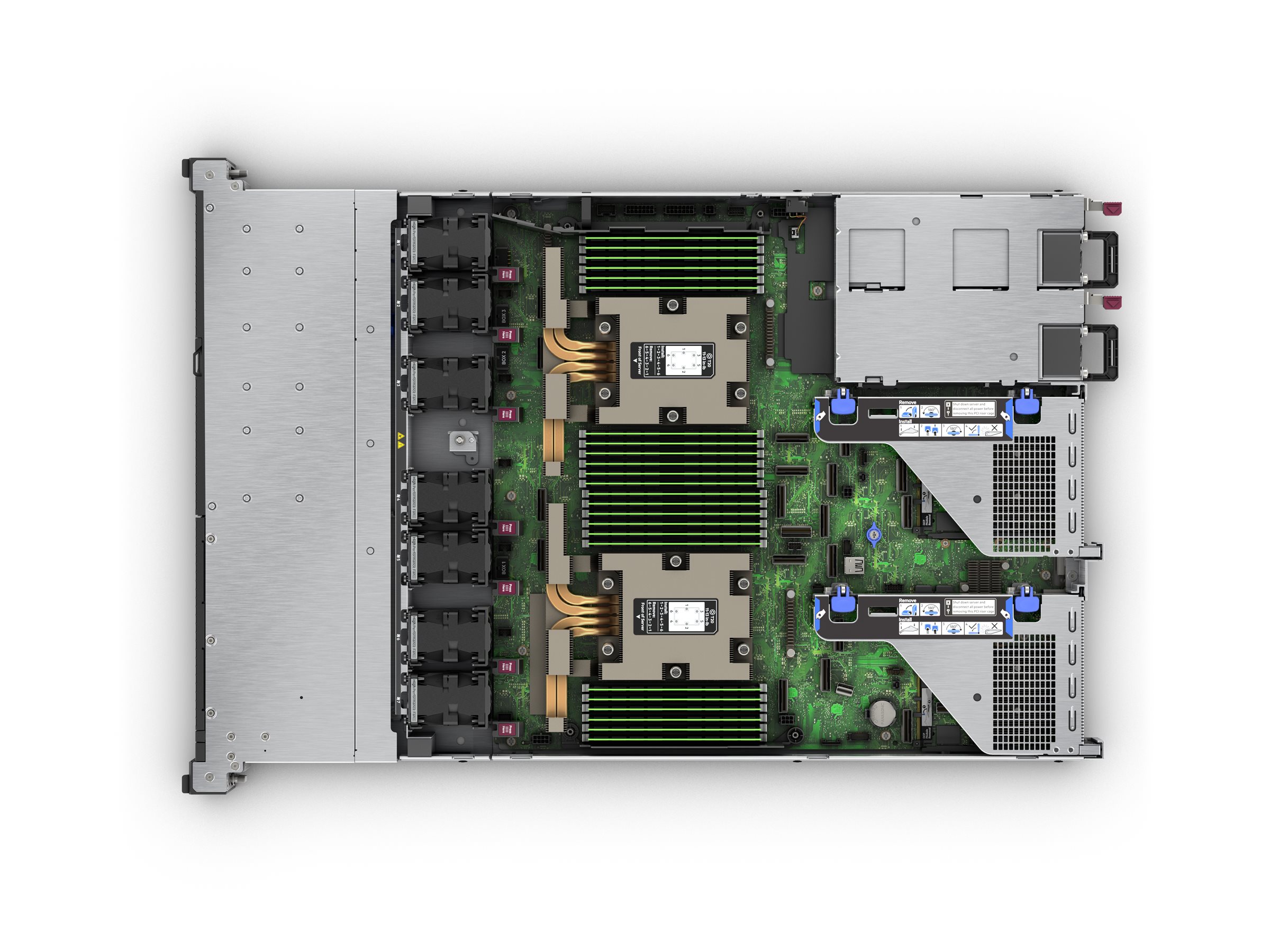 HPE ProLiant DL365 Gen11 - 1U - zweiweg - 1 x EPYC 9115 / 2.6 GHz - RAM 64 GB - SATA/SAS/NVMe - Hot-Swap 6.4 cm (2.5")