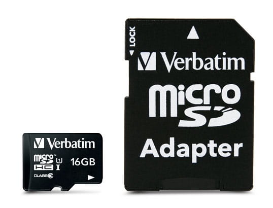 Verbatim Flash-Speicherkarte (microSDHC/SD-Adapter