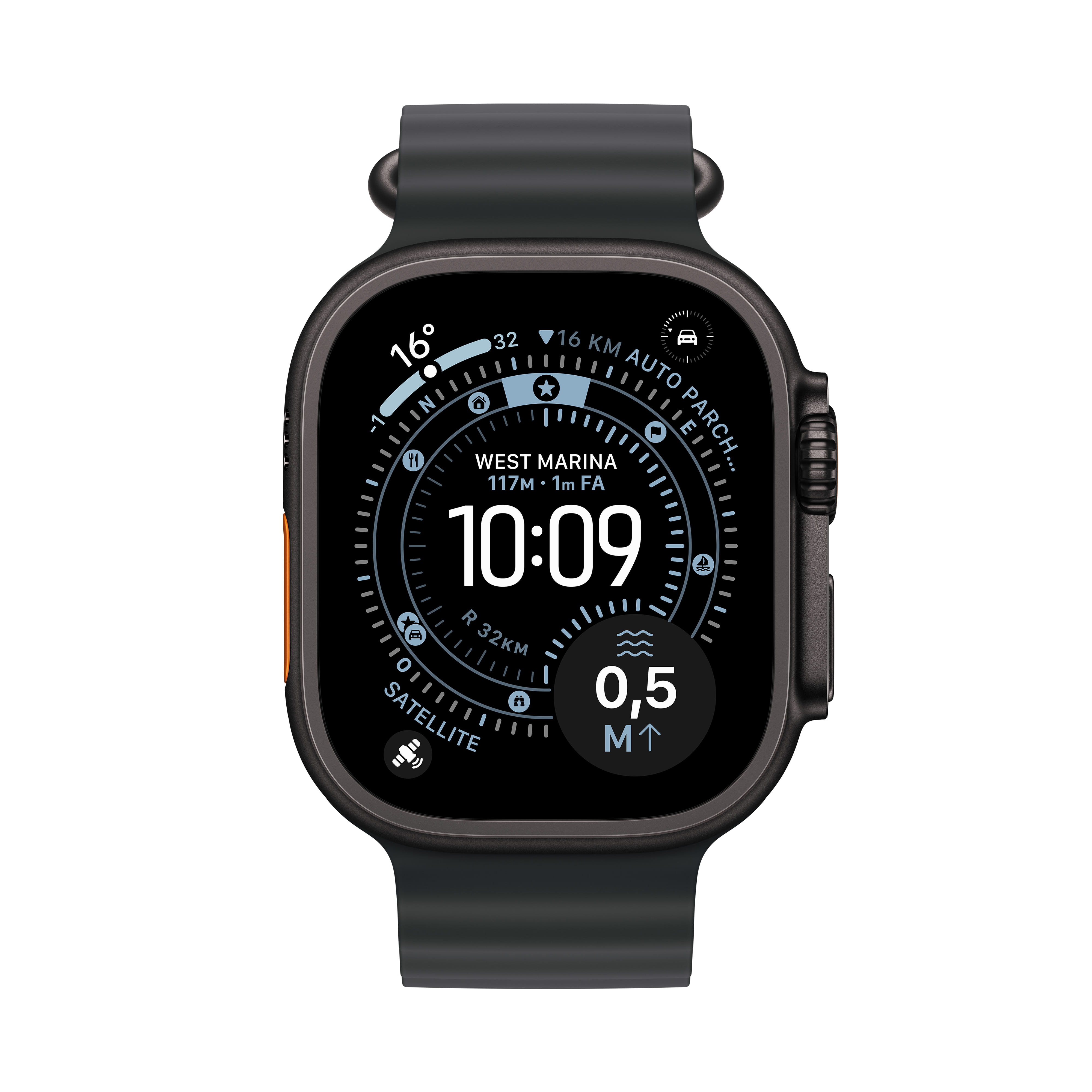 Apple Watch Ultra 3 - 49 mm - Black Titanium