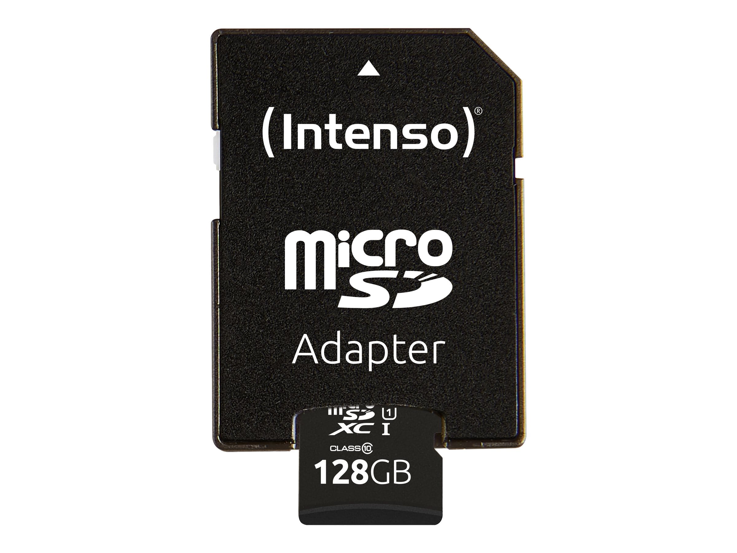 Intenso Flash-Speicherkarte (SD-Adapter inbegriffen)