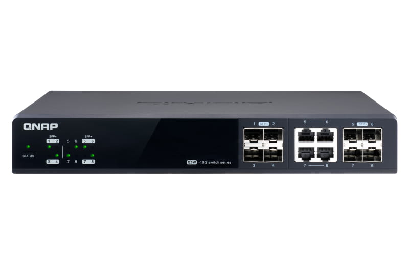 QNAP QSW-M804-4C - Switch - managed - 4 x 10