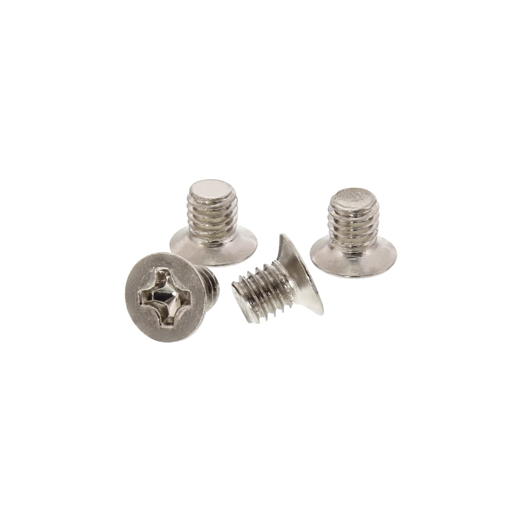 InLine Schraubenset - f. 2,5" HDD/SSD - 3mm - flacher Senkkopf - silber 1000er Pack
