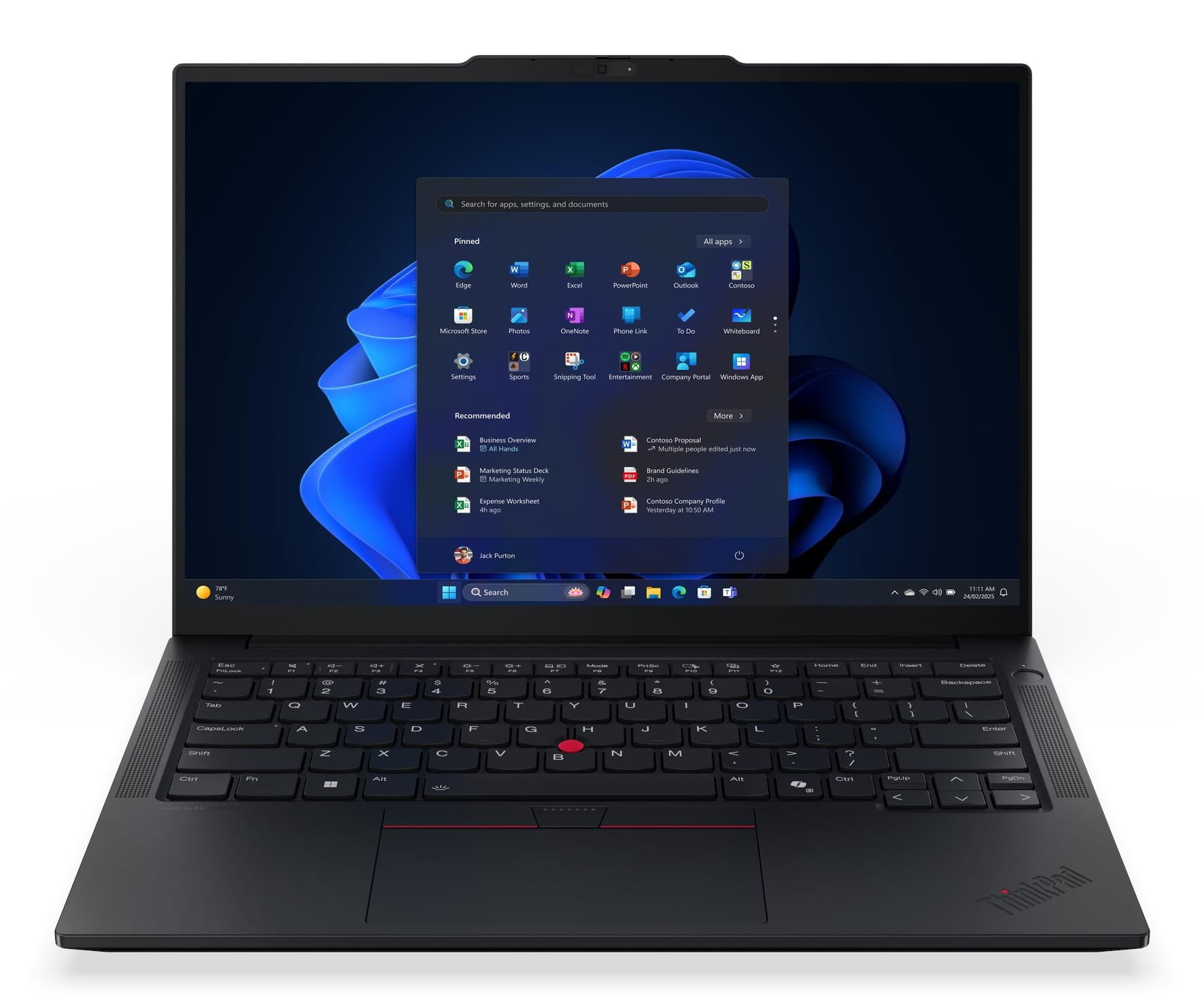 Lenovo ThinkPad E14 Gen 7 21SX - 180°-Scharnierdesign - Intel Core Ultra 7 255H / 2 GHz - Win 11 Pro - Arc Graphics 140T - 16 GB RAM - 512 GB SSD TCG Opal Encryption 2, NVMe - 35.6 cm (14")
