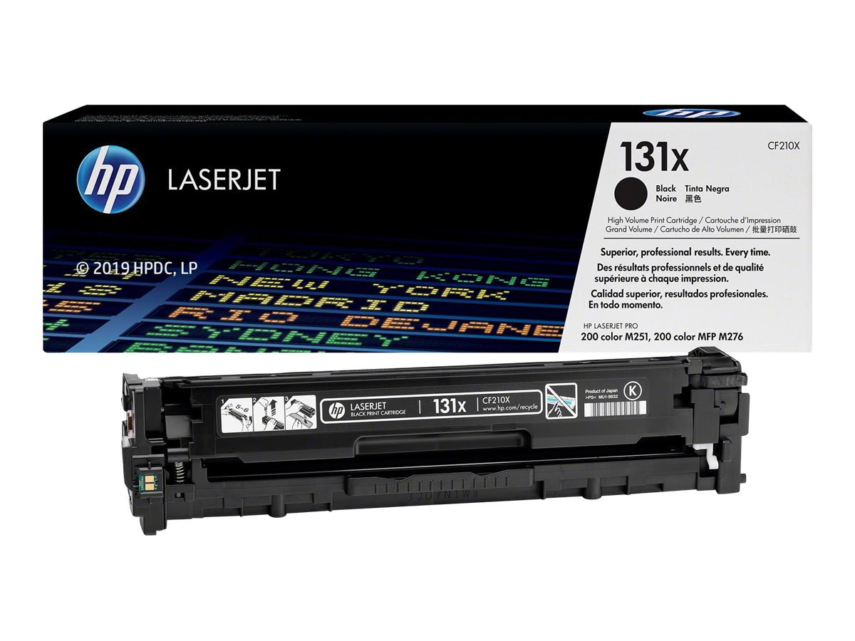HP 131x - Hohe Ergiebigkeit - Schwarz - original - LaserJet - Tonerpatrone (CF210X)