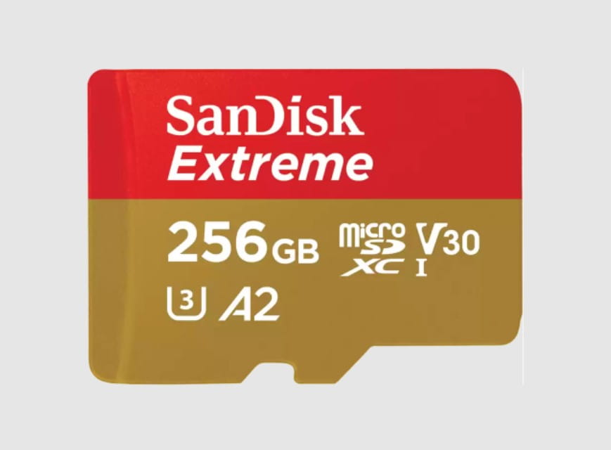 SanDisk Extreme - Flash-Speicherkarte (microSDXC-an-SD-Adapter
