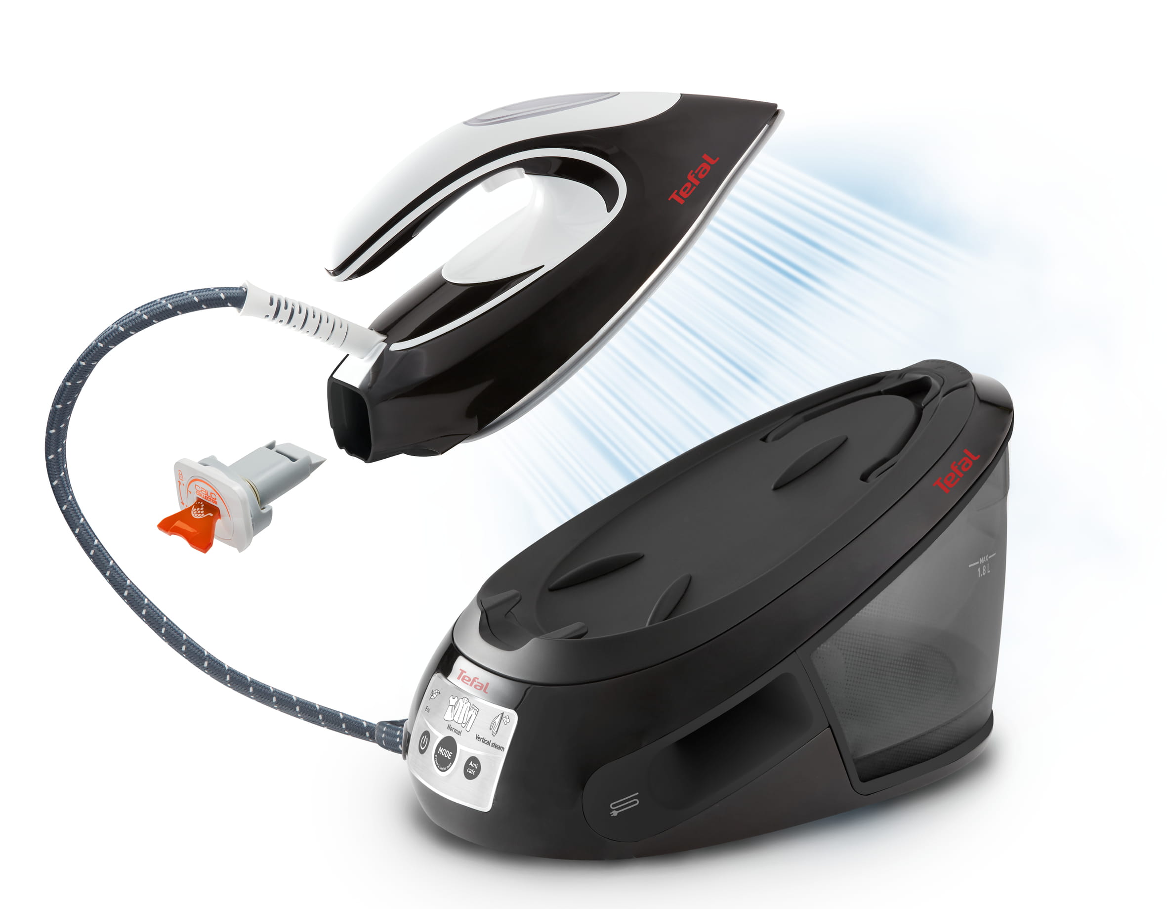 TEFAL Express Anti-Calc SV8055E0 - Dampfbügeleisen