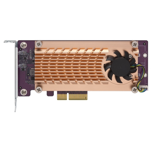 QNAP QM2-2P-244A - Speicher-Controller - PCIe