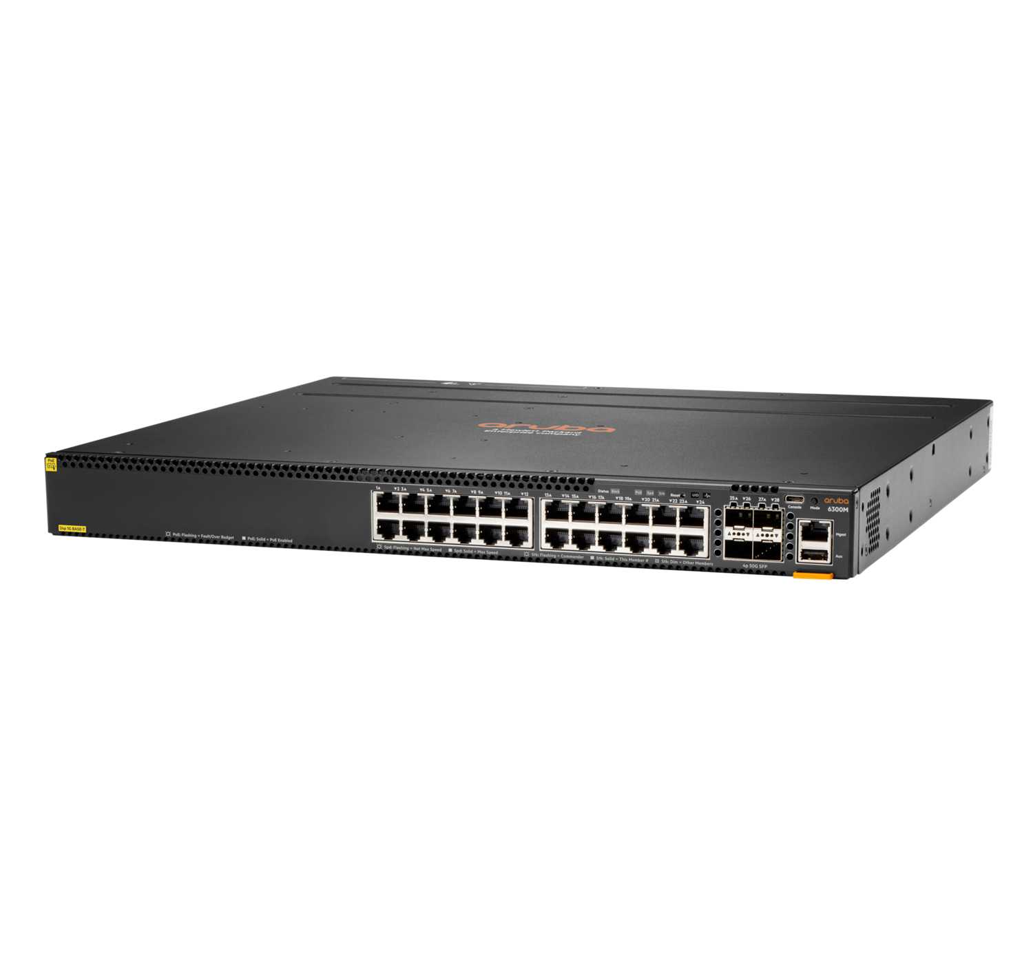HPE Aruba Networking 6300M - Switch - L3 - managed - 24 x 10/100/1000 (PoE+)